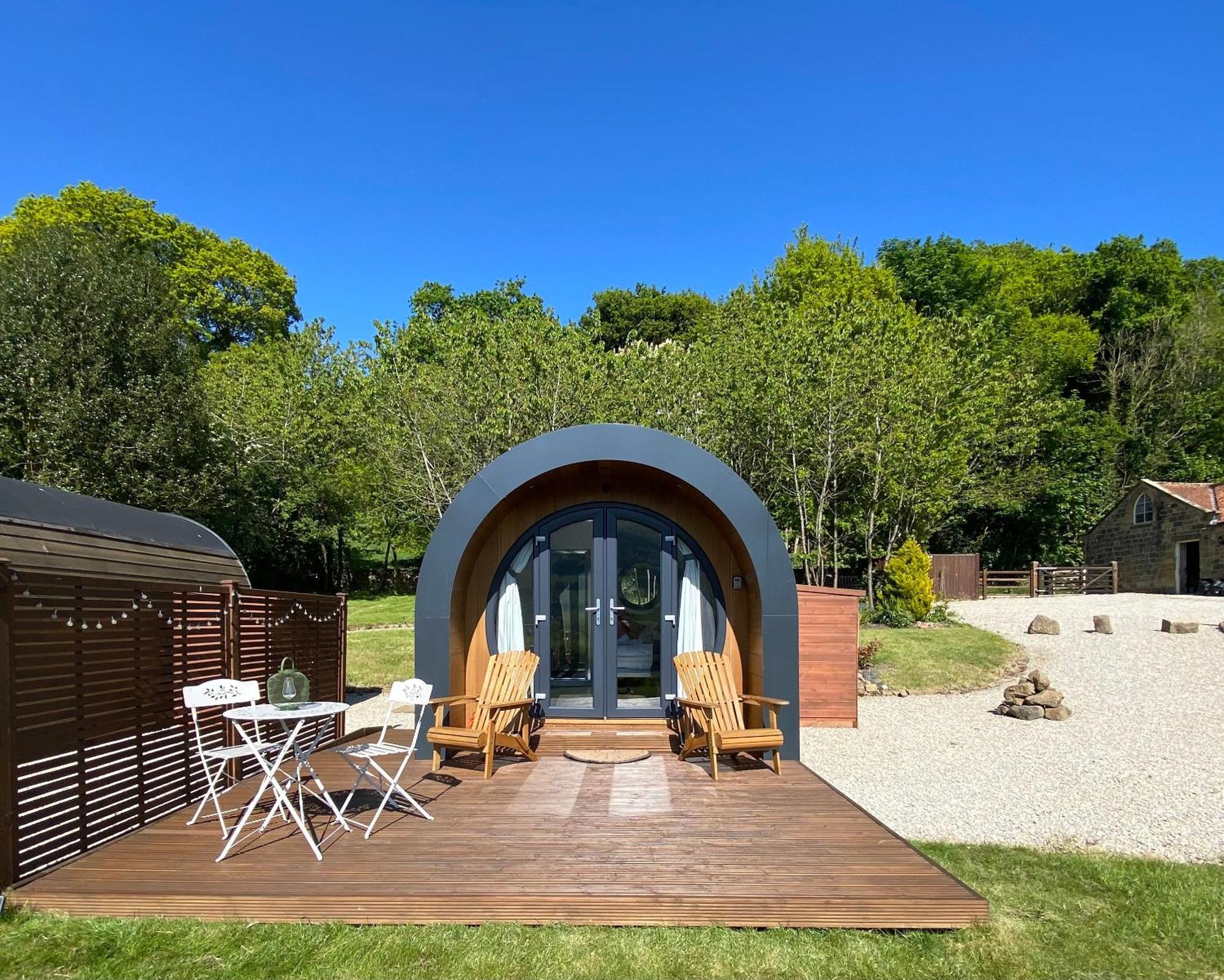 Luxury Glamping In North Yorkshire National Park & Coastal Area Hotel Scarborough Eksteriør billede